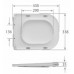 Сидіння-кришка для унітаза Mixxus SEAT COVER WAVE-2001 з мікроліфтом 430х338х35mm (MI6693)
