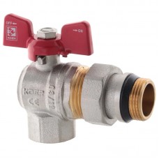 Кран з американкою 3/4" "антипротечка" (Kr KR.228-Gi) кутовий (KR0194)