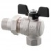 Кран з американкою Rh R106-075B — 3/4" кутовий (RO0114) Кран з американкою Rh R106-075B — 3/4" кутовий (RO0114)