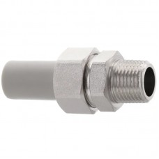 Разборное резьбовое соединение НР 20x1/2M PPR Kr K0237.PRO (KP2602)