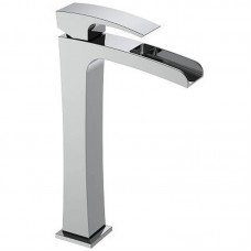 Змішувач для умивальника KR KB-15007-01 високий водоспад (Квітрів) (KR3448)
