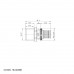 Переходник с НР KR KA.A06M-16 - 16(2.2mm) x 1/2"M (KR4849) Переходник с НР KR KA.A06M-16 - 16(2.2mm) x 1/2"M (KR4849)