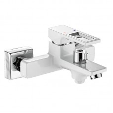 Змішувач для ванни Mix Premium DANTE 009 EURO White-Chrome (MI6795)