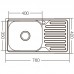 Мийка кухонна Zer Z7642-08-180D (decor) (ZX1603)