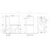 Унітаз-компакт Mixxus Premium Bevel-0402-R 670x390x880mm, система змиву RIMLESS (MP6474)