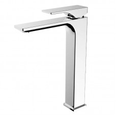 Змішувач для умивальника KR KB-11010-01 високий (Квіт хром) (KR3482)