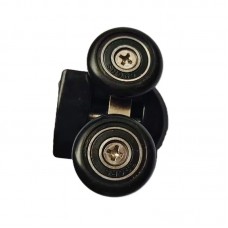 Ролики для душових кабін подвійні колеса Mix PREMIUM ROLLERS SCP05-1 BLACK верхні (25 mm для DIVERSE SC03) Ролики для душових кабін подвійні колеса Mix PREMIUM ROLLERS SCP05-1 BLACK верхні (25 mm для DIVERSE SC03)