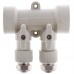 Коллектор распределительный 2-way с фитингом KR K0190.PRO - 40x20 PPR (KP2555) Коллектор распределительный 2-way с фитингом KR K0190.PRO - 40x20 PPR (KP2555)