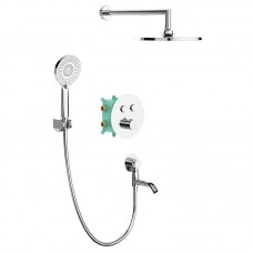 Вбудована душова система з термостатом KR KB-67012-01 (Кольоровий) (KR4728)
