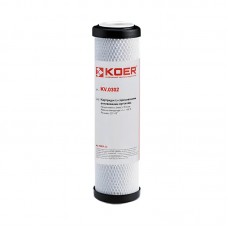 Картридж KR KV.0302 зі спресованим гранульованим вугіллям 2,5"х10" (KR3365)