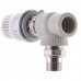 Кран термостатический с термоголовкой угловой 25x3/4 PPR Kr K0154.PRO (KP0196)