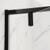 Душова кабіна без піддона Mix Premium BEVEL SC01-90x90x195-TR Black прозоре скло 6 мм (MI6864)
