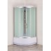 Бокс душовий без гідромасажу Mix STRONG SB01-90x90x215-FB SATIN з високим піддоном (MI6884)