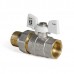 Кран з американкою 3/4" (Kr KR.227.W) білий (KR0097)
