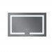 Дзеркало Mix HARD MR07-80x50 з Led Touch, Anti-fog, димером, регулятором яскравості (MI6658)