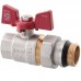 Кран с американкой 3/4" "антипротечка" (Kr KR.227-Gi) (KR0191) Кран с американкой 3/4" "антипротечка" (Kr KR.227-Gi) (KR0191)
