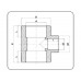 Трійник редукційний 40x20x40 PPR Kr K0044.PRO (KP0053) Трійник редукційний 40x20x40 PPR Kr K0044.PRO (KP0053)