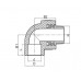Кут НР 25x1/2M PPR Kr K0119.PRO (KP0142)