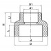Муфта редукційна ВВ 40x25 PPR Kr K0035.PRO (KP0043)