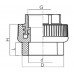 Муфта ВР 50x1.1/2F PPR Kr K0092.PRO (KP0110) Муфта ВР 50x1.1/2F PPR Kr K0092.PRO (KP0110)