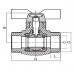 Кран кульовий PPR КШ Kr (метелик) для гарячої води 25 (Kr K0182.PRO) (KP0235)