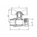 Кран шаровый Kr KR.351 - 20x3/4М Wing (LL1790) Кран шаровый Kr KR.351 - 20x3/4М Wing (LL1790)