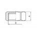 Заглушка Kr KF.P06F.WN — 1/2" В (без нікелю) (KR3022) Заглушка Kr KF.P06F.WN — 1/2" В (без нікелю) (KR3022)