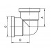 Кут 1/2" ПН Kp KF.L06M.WN без нікелю Кут 1/2" ПН Kp KF.L06M.WN без нікелю