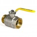 Кран шаровой Kr KR.515.PR.GAS - 2" FM ГШВ YELLOW, ручка "рычаг" желтая (KR0065)