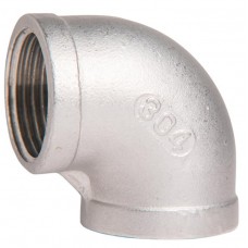 Угол из нержавеющей стали Gross 304 SS 15 1 1/2" внутренняя-внутренняя (Stainless Steel)