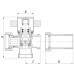 Кран триходовий 3/4x3/4x3/4 Kr KR.520 (KR0110)