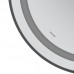 Дзеркало Mix Premium ELLIPSE MV05-80x70-Reverse BLACK з Led Touch, Anti-fog, димером (3-6,5kK) (MP6646)