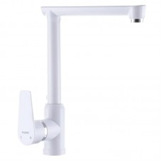 Змішувач для кухні PL Mario-017 White (з підводкою) (PM0608)
