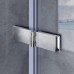 Шторки скляні на ванну KR SR BS05-90x140-TR-01 прозоре скло Easy Clean 6 мм, хром (KR5372)