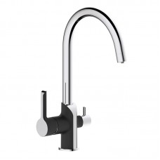Кухонний змішувач на дві води Mix Premium Edem 021 (Black) (MI5925) Кухонний змішувач на дві води Mix Premium Edem 021 (Black) (MI5925)