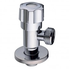 Кран для під'єднання сантехприладів Champion VAL-07 1/2x3/4 Chrome (неірж. сталь) (CH6197)