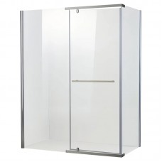 Душова кабіна без піддона KR SR SC01-120x80x200-TR-01 прозоре скло Easy Clean 8 мм, хром (KR5353)
