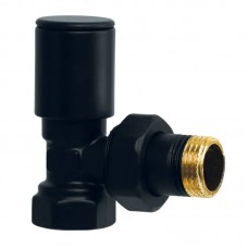Кран для сушарки для рушників кутовий KR KR.531.Black — 1/2" (KR5103)