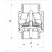 Кран кульовий Kr 1/2x1/2 (KR.512) (KR0008) Кран кульовий Kr 1/2x1/2 (KR.512) (KR0008)