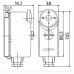 Термостат механічний накладний Kr KR.1351 (0...+90*C) (KP2776)