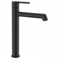 Змішувач для умивальника високий KR KB-11029-05 Колір чорний (KR5488)