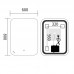Дзеркало Mix Premium DIVERSE MR15-80x60-Reverse з Led Touch, Anti-fog, димером (3-6,5kK) (MP6638)