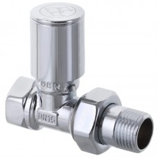 Кран для сушарки для рушників прямий Kr KR.532 — 1/2" (Продається по 2 шт.) (KR3074)
