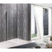 Душова перегородка Mix Premium FLAT SP01-140x200-TR Chrome Walk-In прозоре скло 8 мм (MI6853)
