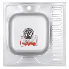 Мойка кухонная Zer Z6060L-06-160E (Satin) (ZM0568) Мойка кухонная Zer Z6060L-06-160E (Satin) (ZM0568)