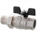 Кран з американкою Rh R105-075B — 3/4" прямий (RO0111) Кран з американкою Rh R105-075B — 3/4" прямий (RO0111)