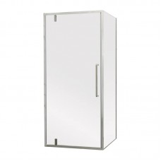 Душова кабіна без піддона Mix Premium BEVEL SC01-90x90x195-TR Chrome прозоре скло 6 мм (MI6863)