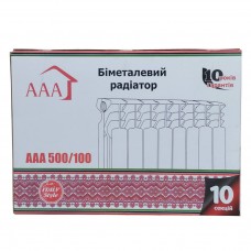 Биметаллический радиатор AAA Standart 500*96  (15 кг)
