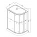 Бокс душовий без гідромасажу Mix WAVE SB02-120x80x215-L-FB SATIN з низьким піддоном (MI6892)