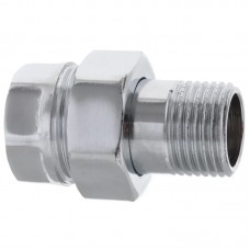 Сгон американка (хром) 1/2" прямой Kr KR.341.chr (KR2702)